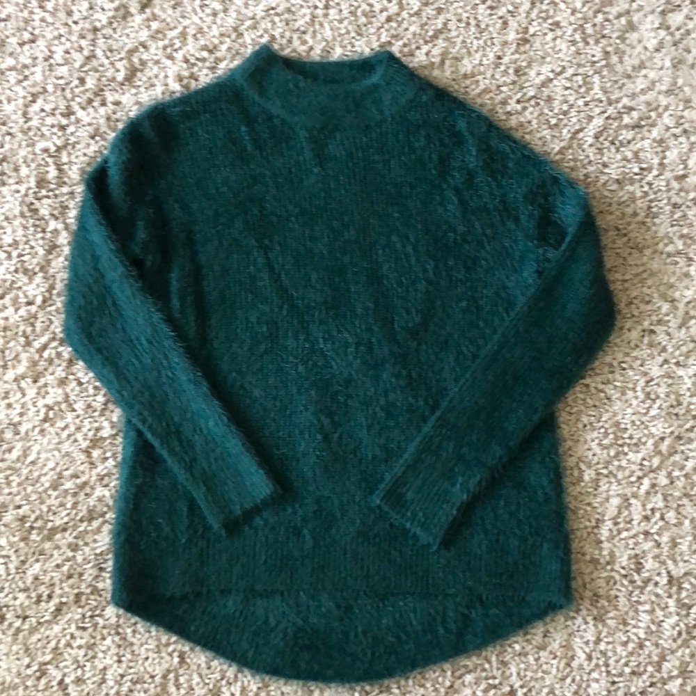 Feathered sweater